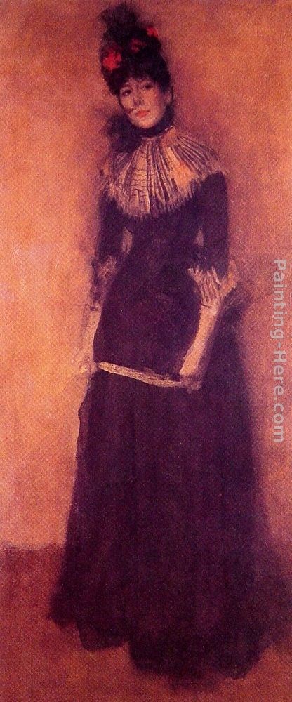 James Abbott McNeill Whistler Rose et argent La Jolie Mutine